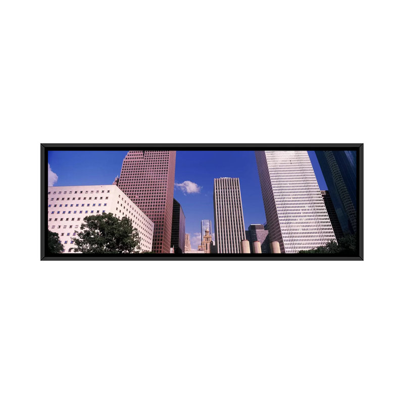 Houston, Texas par Panoramic Images - Reproduction de giclée sur toile tendue avec châssis, H 24 po x l 72 po x P 1,5 po