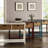 2 Console Table In White With Additional Display Space Rectangular Finish And Organization