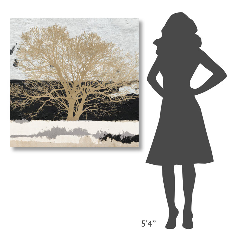 " Golden Tree (Detail) ", 36" H x 36" W x 1.5" D
