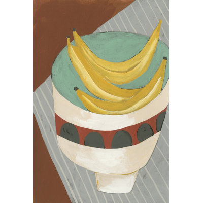 Modern Fruit I 1 Piece Wrapped Canvas Painting