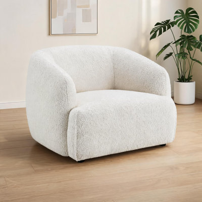 Fauteuil d'appoint rembourré en mousse Classic Classic