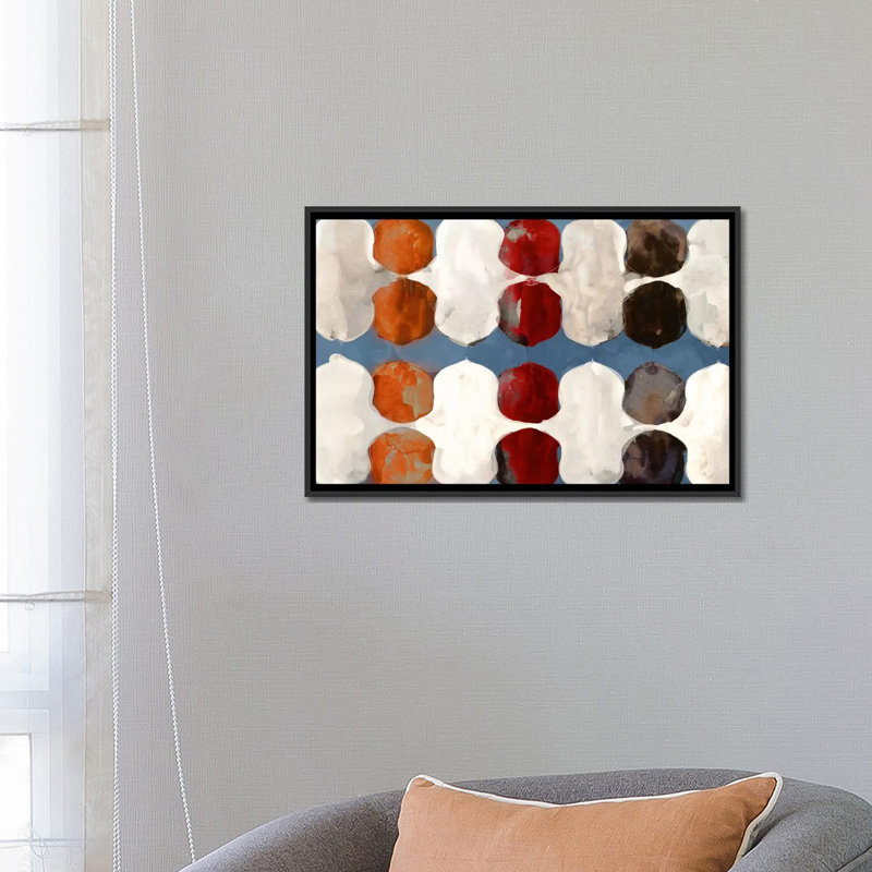 « time », impression sur toile, H 18 po x l 26 po x P 1,5 po, Toile avec cadre noir, Pas de tapis