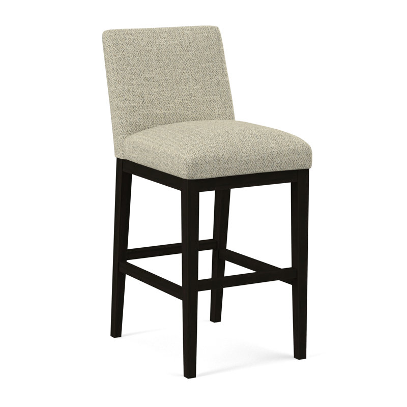 Upholstered Stool, 61687-88, Espresso