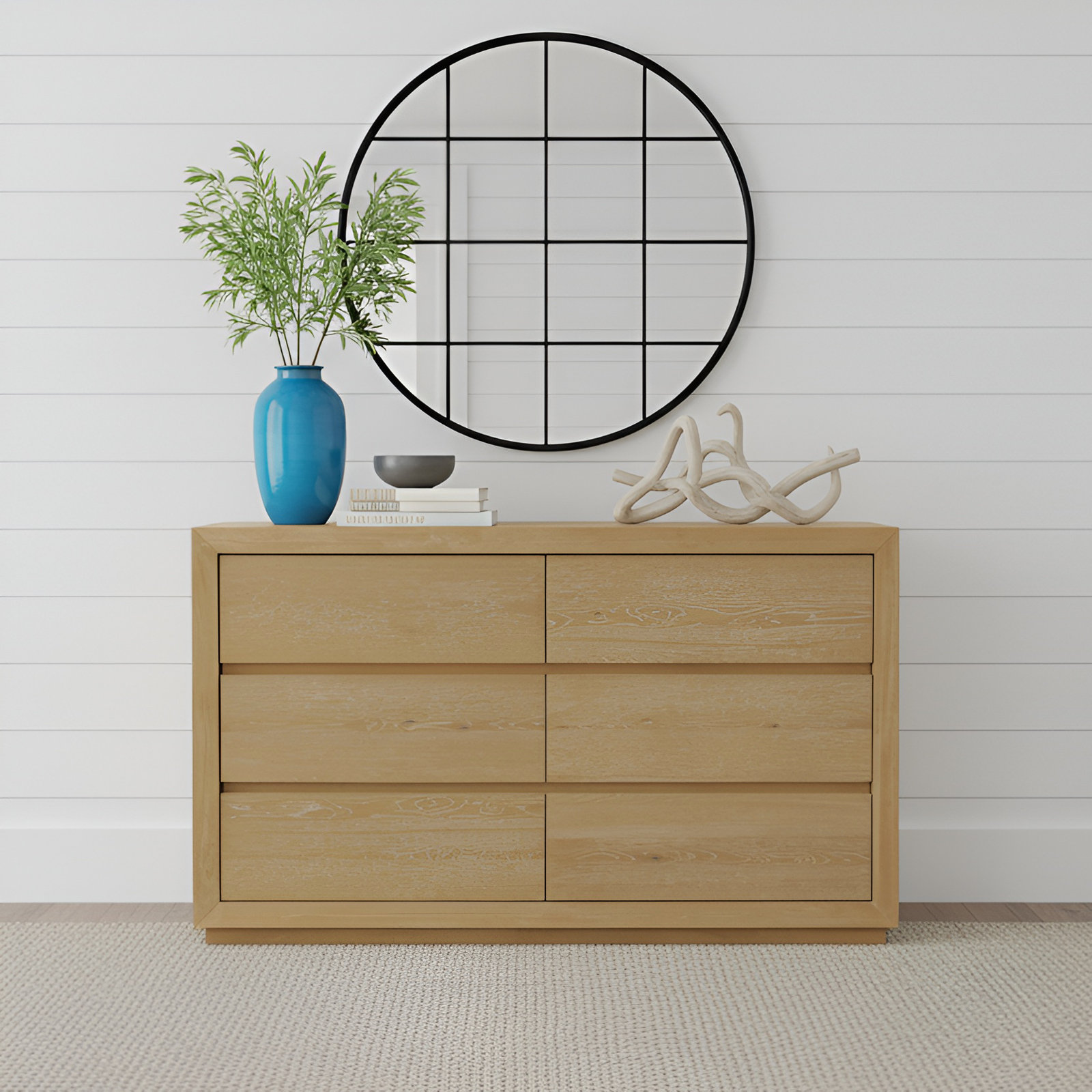 Dillard Six Drawer Dresser