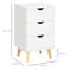 Marilee 40cm W Particle Board Bedside Table