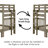 Ahmia Kids Twin Over Full Bunk Bed with Drawers-855771734