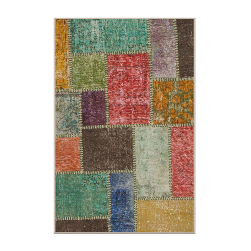 Abstract Indoor Rug, Rectangle 5' x 7'