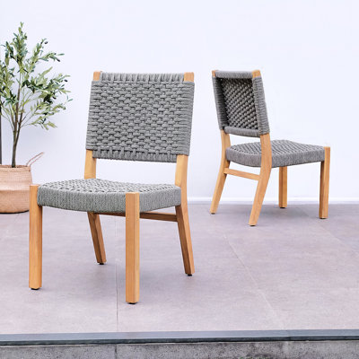 Parksley Teak Side Chair