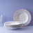 Cruise-Athena Premium Porcelain Modern Deep Dining Plates | Microwave & Dishwasher Safe