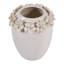 Vase floral texturé en céramique