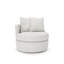 Fauteuil rembourré pivotant Dara Harlow-125810324