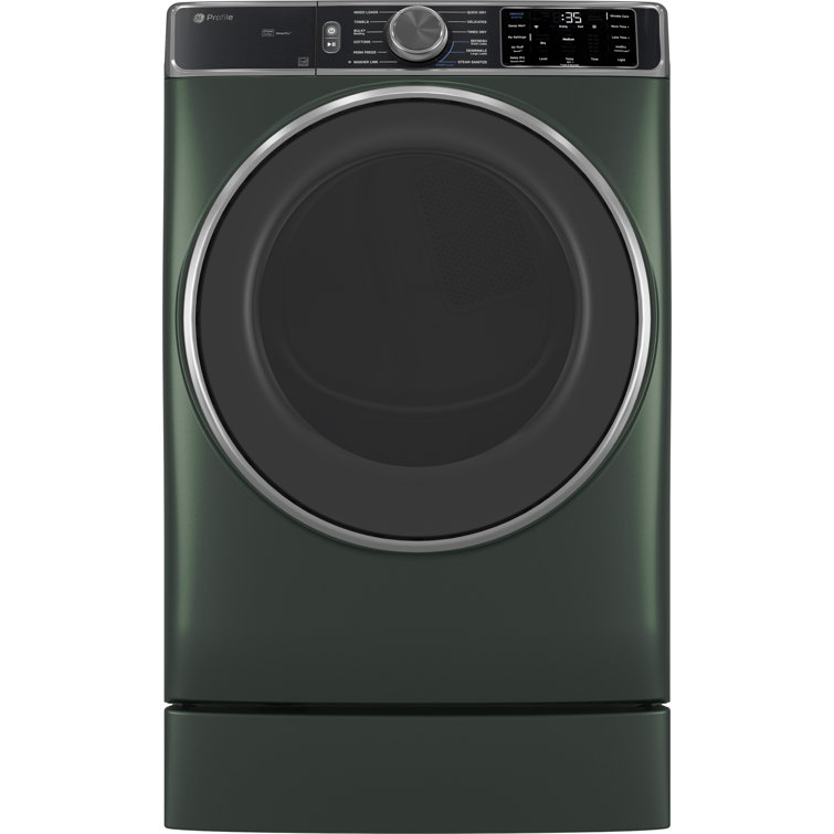 GE Profile Energy Star 7.8 Cu. Ft. Capacity Smart Front Load Gas Dryer With Steam And Sanitize Cycle