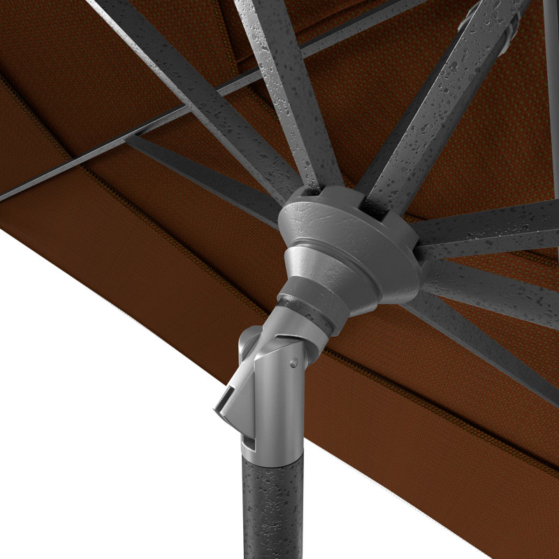 Parasol de marché 11 'Housel, Terre cuite - oléfine