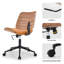 Chaise de travail ergonomique à hauteur ajustable -288739978-277390592