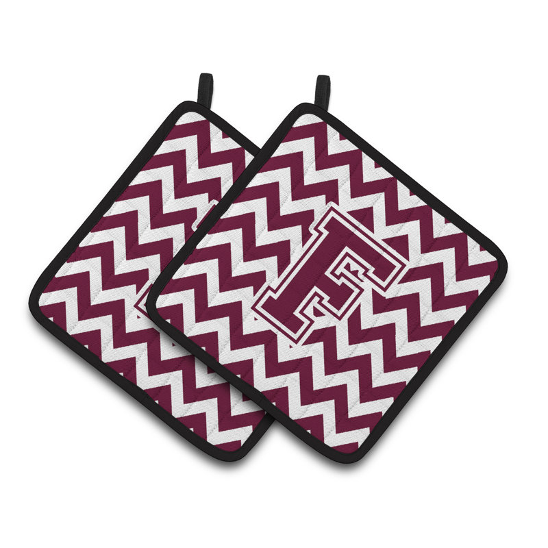 Poignée à chevrons, F, Marron / blanc