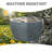 10.6"h Outdoor Water Fountain, Resin Garden Water Feature With Led Lights Effect