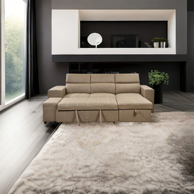 Alfarata Upholstered L-Shaped Sectional Reversible
