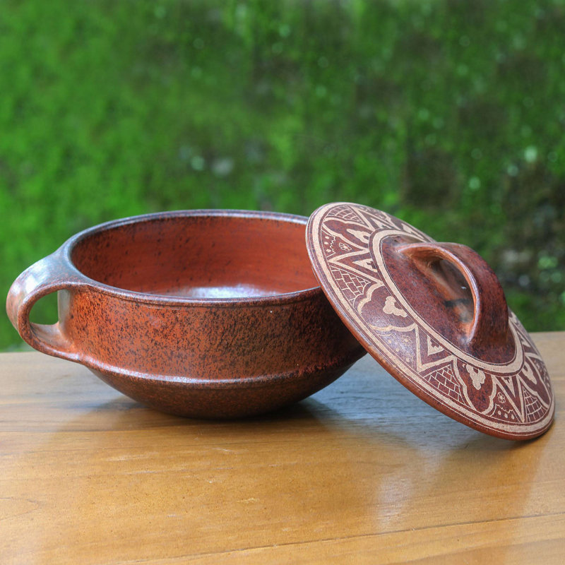 World Menagerie Banbridge Round Ceramic Casserole Bakeware
