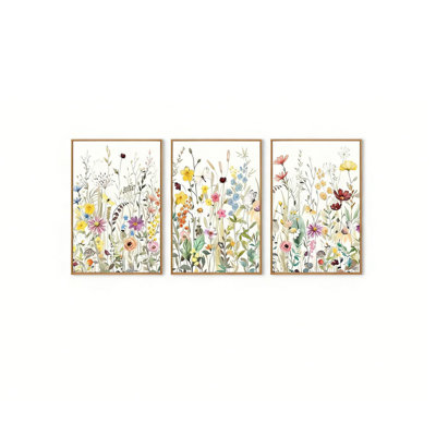 3 Piece Wrapped Canvas Print