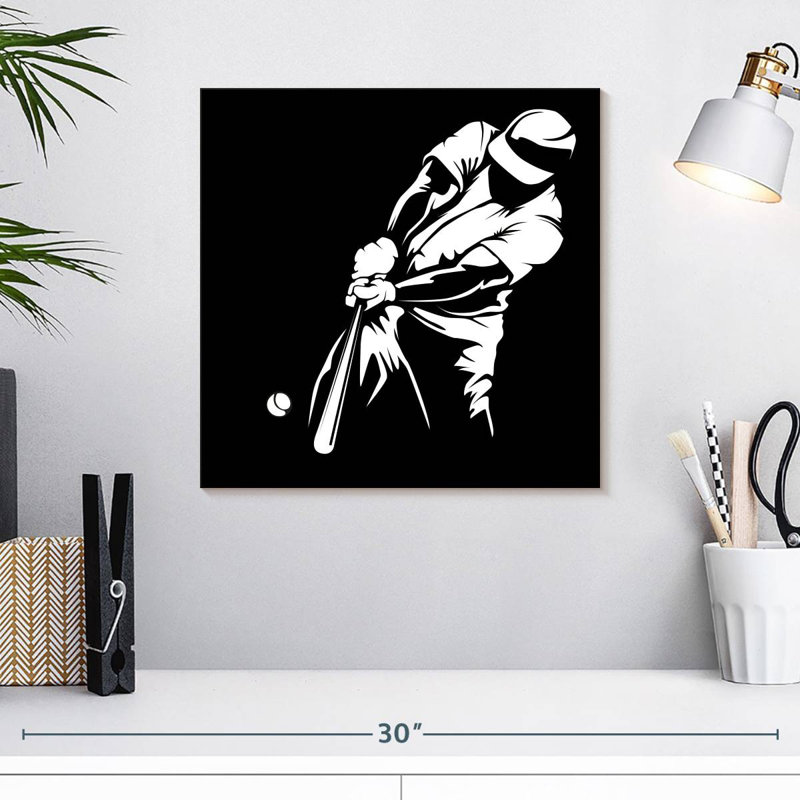 Joueur de baseball Sireci, H 16 po x l 16 po