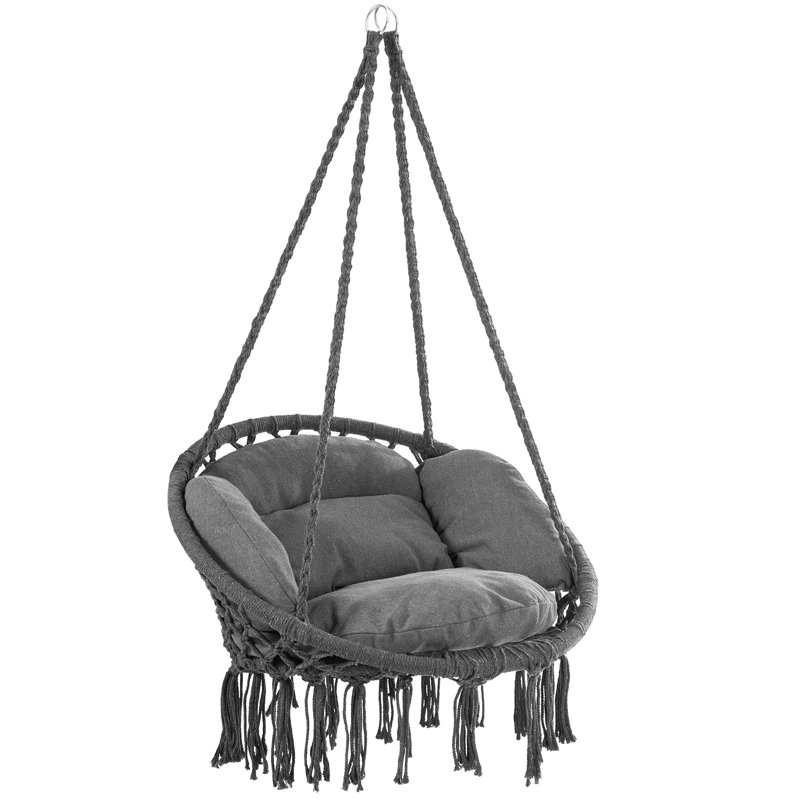 Soejima Hanging Chair, Anthracite