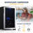  NewAir Freestanding 43 Bottle Dual Zone Compressor Wine Fridge, Stainless Steel