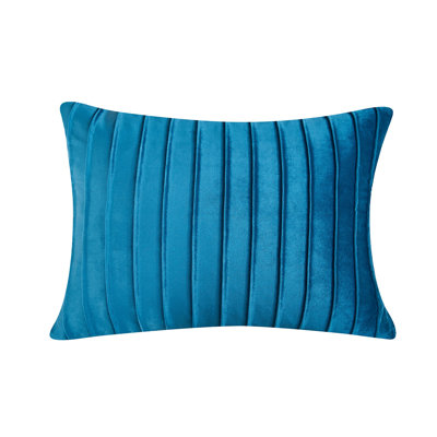 Striped Velvet Throw Pillow