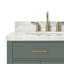 Meuble-lavabo simple en bois massif 36 po Tidworth avec plateau en marbre de Carrare 1,5 po-1546052611-1546052622-1551085374