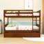Full Over Full Bunk Bed With Twin Trundle And Ladder-1883269106