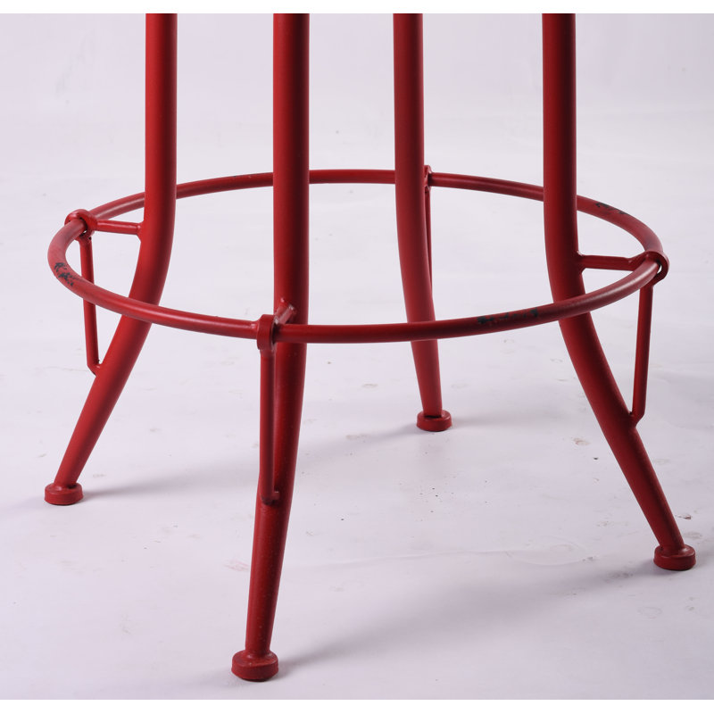 Tabouret de bar 30,7 po Bottolf, Rouge
