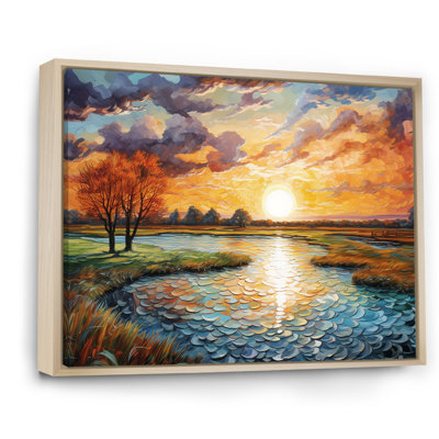 «Sunrise Country Charm» par Vincent sur toile