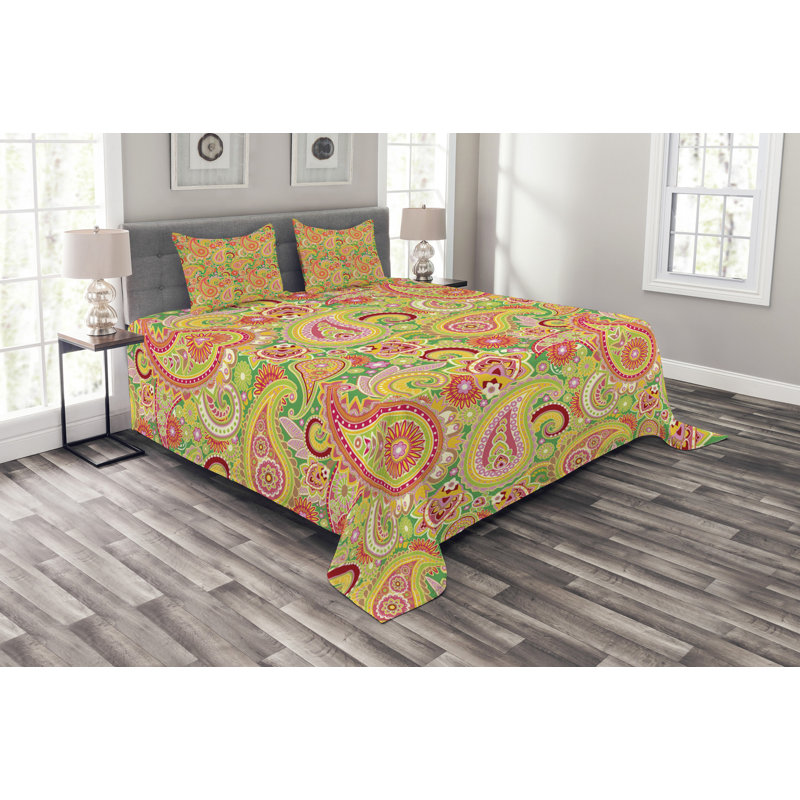 Bedspread Set with Shams, 220 x 264 cm
