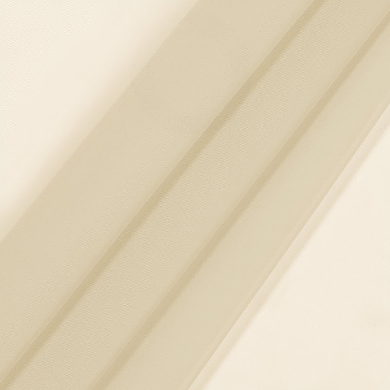 Diphda Sheer Curtain Single Panel, 59" W x 84" L, Ivory