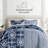 Daisy Medallion Reversible Down-Alternative Comforter-1124971869-1124971870
