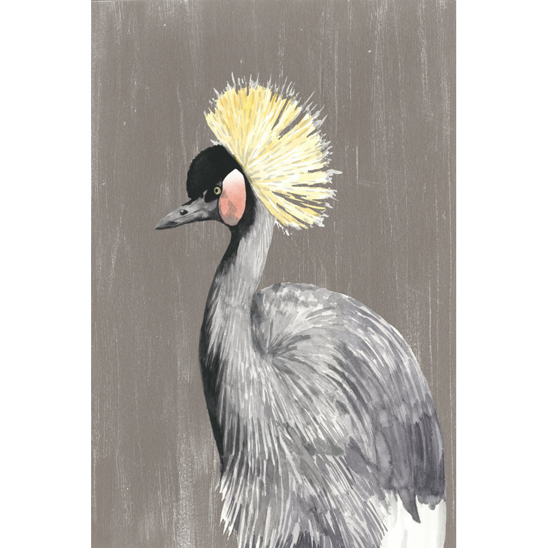 Vibrant Plumage II - Wrapped Canvas Print, 91cm H x 61cm W x 3.8cm D