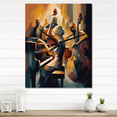 Jatara - Music Jazz Modern Wall Clock