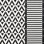 Monroe 8x8 Geometric Border Polished Marble Mosaic Tile