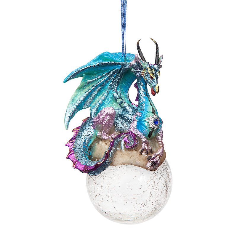 12.7cm Handmade Resin Animals Hanging Figurine Ornament