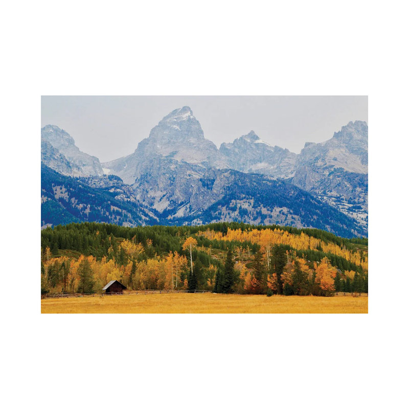 Chalet en bois Grand Tetons, H 18 po x l 26 po x P 1,5 po