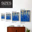 Série ABSTRACT, reproduction encadrée - bois massif-1899131983-1899131968