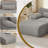 Boneless Chifley L-Shaped Modular Sectional, Cloud Couch with 1 Ottoman-120773658