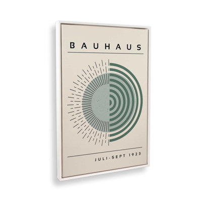 Toile tendue Bauhaus Echoing Rays