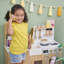 Teamson Kids - Little Chef Cyprus Medium Play Kitchen - Light Oak/White