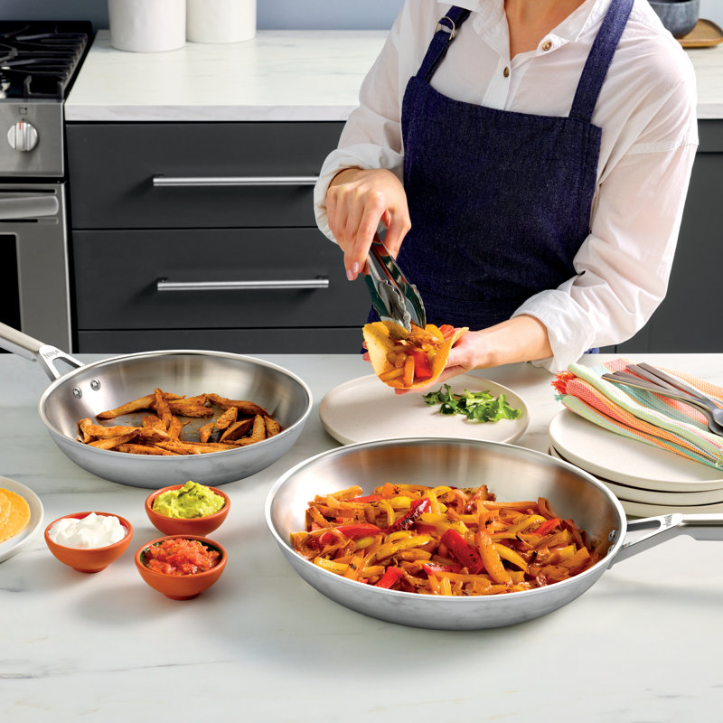 Ninja EverClad 12-Piece Stainless Steel Tri-Ply Cookware Set