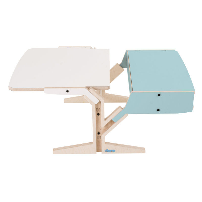 Christi Trestle Coffee Table, Butterfly Blue