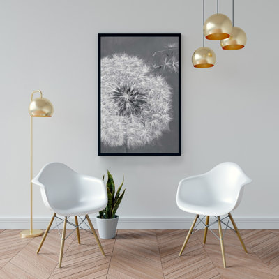 «Blowing Dandelion» sur toile