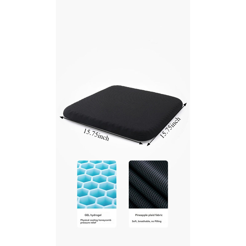 Latitude Run® - Coussin pièce, Noir