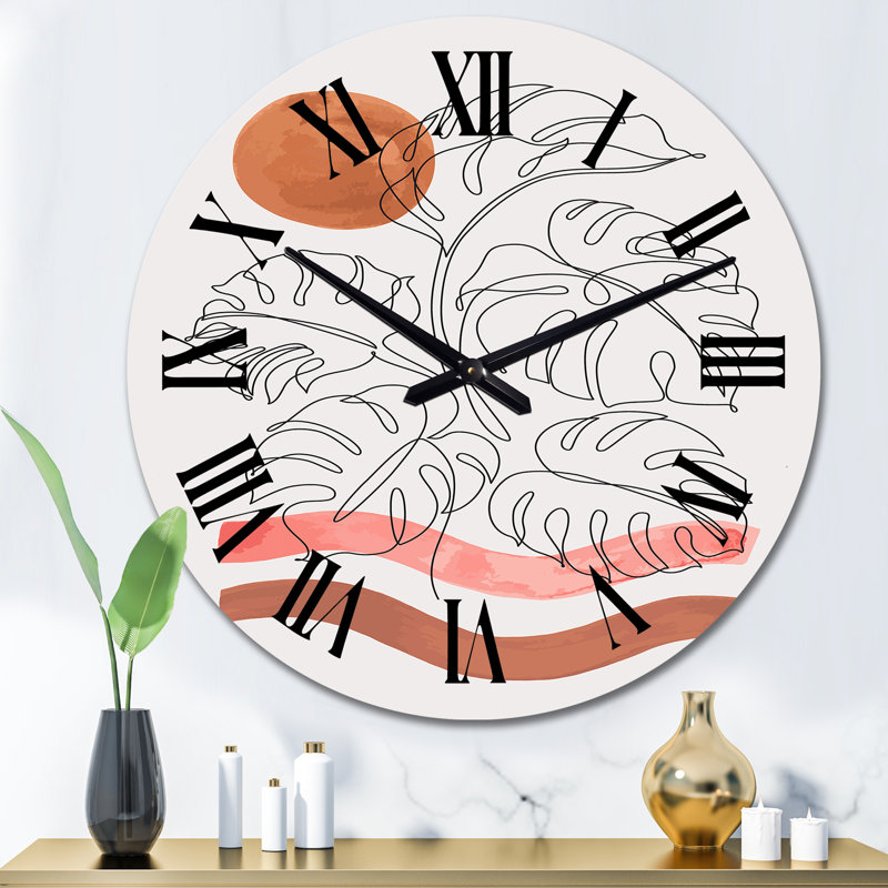 Horloge murale surdimensionnée, Surdimensionné