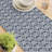 Table Runner, 100% Cotton, 16X108", Cranes In Damask-336059610