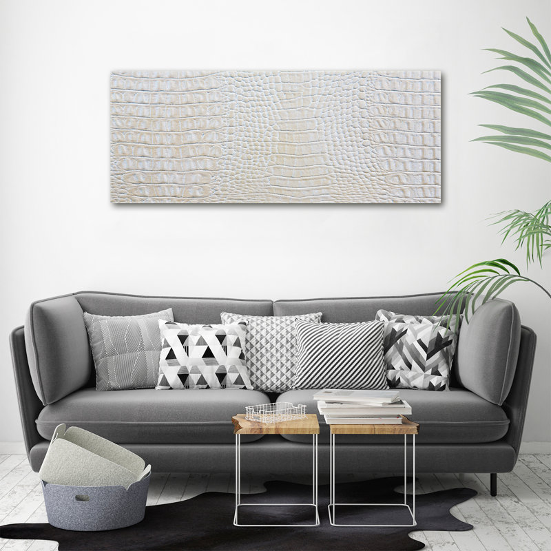 Crocodile Skin - Wrapped Canvas Print